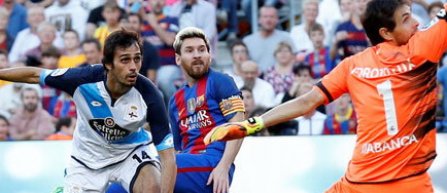 FC Barcelona a invins cu scorul de 4-0 echipa lui Florin Andone, Deportivo La Coruna
